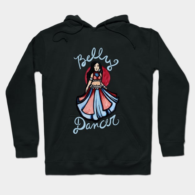 Belly Dancer Hoodie by bubbsnugg